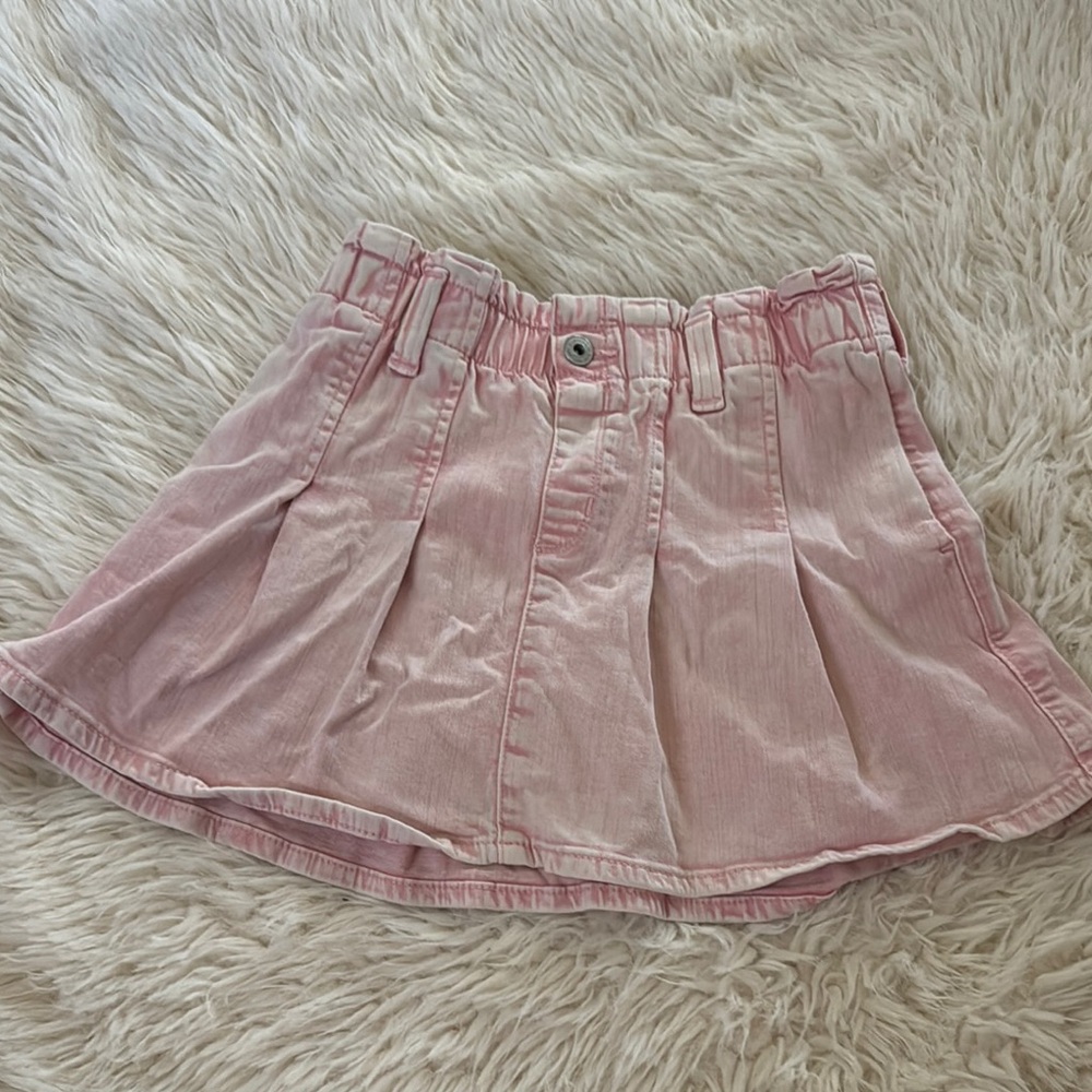 Abercrombie kids pink pleated skort